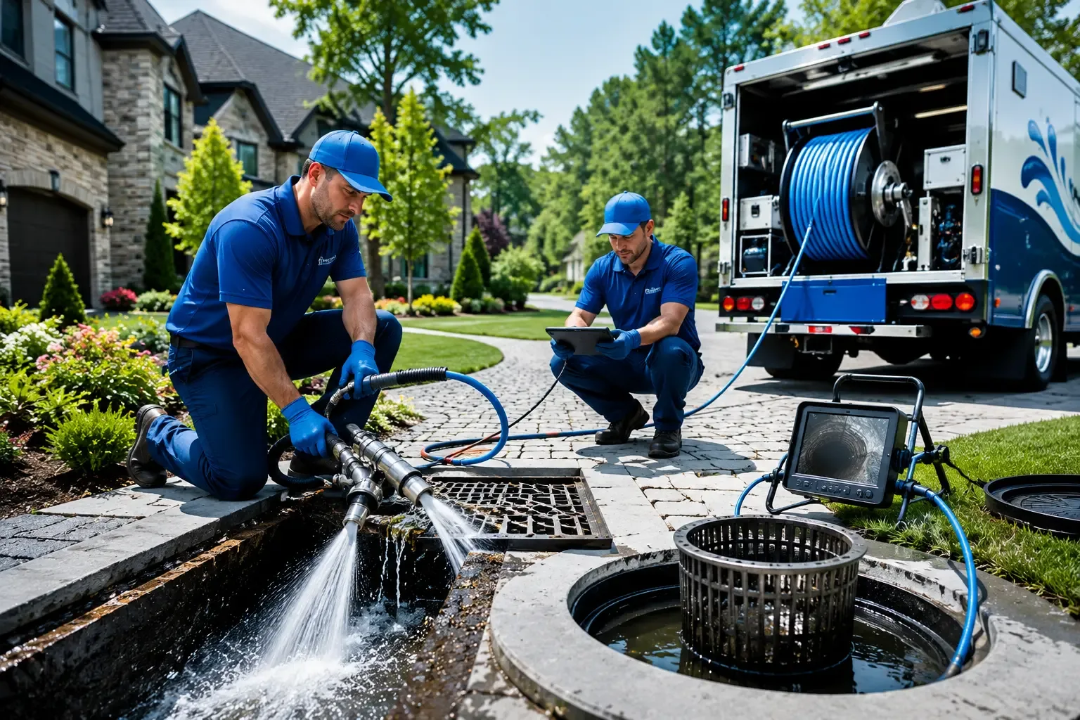 Local outdoor drain cleaning professionals in Great Mills, MD
